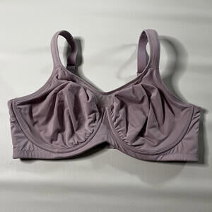 HSIA Minimizer Bra 36DD Women Plus Size Full Coverage Purple